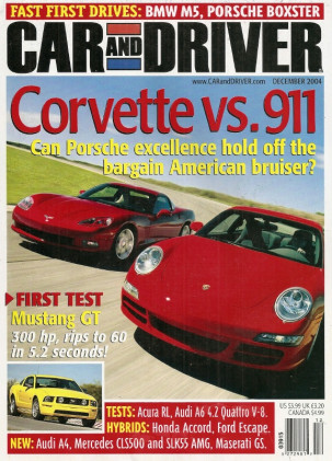 CAR & DRIVER 2004 DEC - KLEEMANN 55S8, ANGELA HARKNESS*